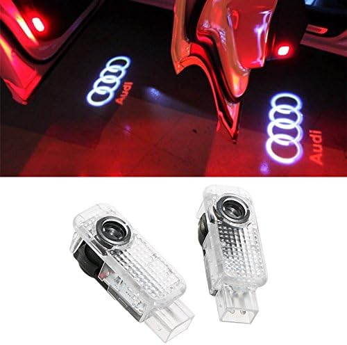 ystar Auto Logo Set of 2 car door lamp LED Welcome Light Glow Door Car Door Projector Light ghost shadow light (Left)