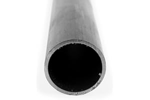 ONLINE METALS A513 Cold Roll Carbon Steel Round Tubing, Drawn Over Mandrel, ASTM A513, 5/8" Outside Diameter, 1/2" Inside Diameter, 0.065" Wall, 12" Length, OnlineMetals