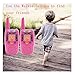Eoncore T358 Walkie Talkies for Kids Two Ways Radio Toy Long Range 22 Channels 10 Call Tone Build-in Flashlight Pink