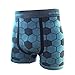 Crazy Cool Mens Comfortable Fun Nylon Seamless Short Boxer 6-Pack