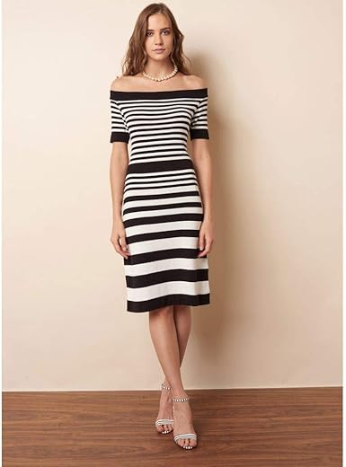 vestido malha tricot