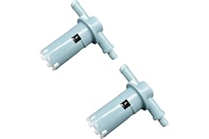 VNTEBOZD Fuel Vapor Valve 2 Port Fit for Ford Bronco 4.9L 5.0L 5.8L 7.5L F-Super OEM: E8UZ-9B593-A E8UZ9B593A,2PCS