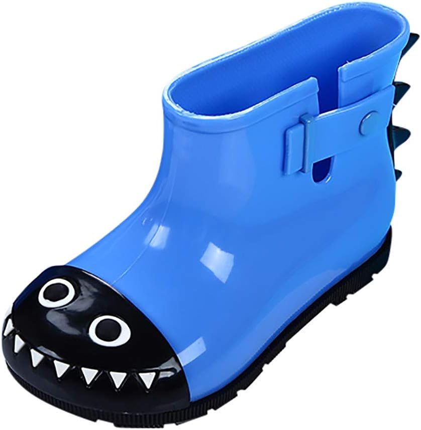 Little Story Waterproof Child Shark Rubber Infant Baby Rain Boots Kids Children Rain Shoes Children's Rain Boots, Water Shoes,