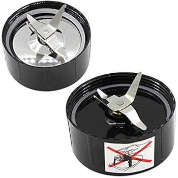 Anbige Replacement Parts Blade Compatible With Magic Bullet 250W Blender (1 Cross Blade + 1 Ice Shaver Blade)
