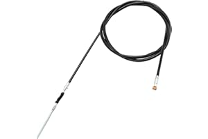 CADUFUELLY 2HR-26341-00-00 Rear Hand Brake Cable, Replacement for Yamaha 350 4×4 (YFM350FW) 1987-1997, Replaces 2HR-26341-00-