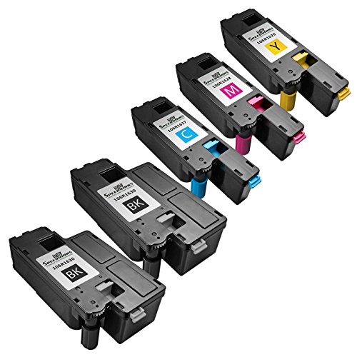 5 Pack Compatible Xerox 6000/6010 Toner Cartridges 2x 106R1630 Black, 1x 106R1627 Cyan, 1x 106R1628 Magenta, 1x 106R1629 Yellow for use in Phaser 6000, Phaser 6010, Phaser 6010N, WorkCentre 6015