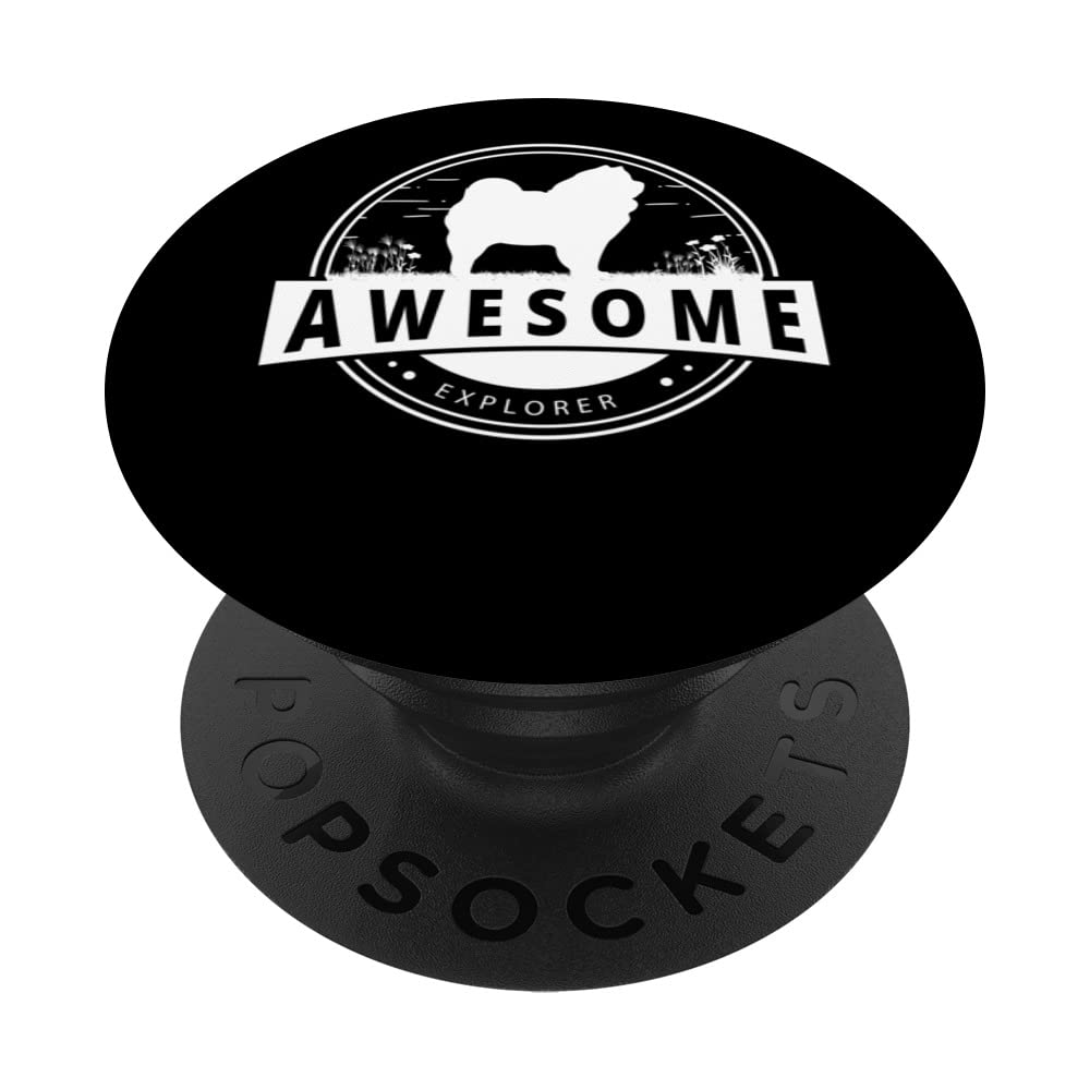 Chow Chow Dog Breed PopSockets Swappable PopGrip