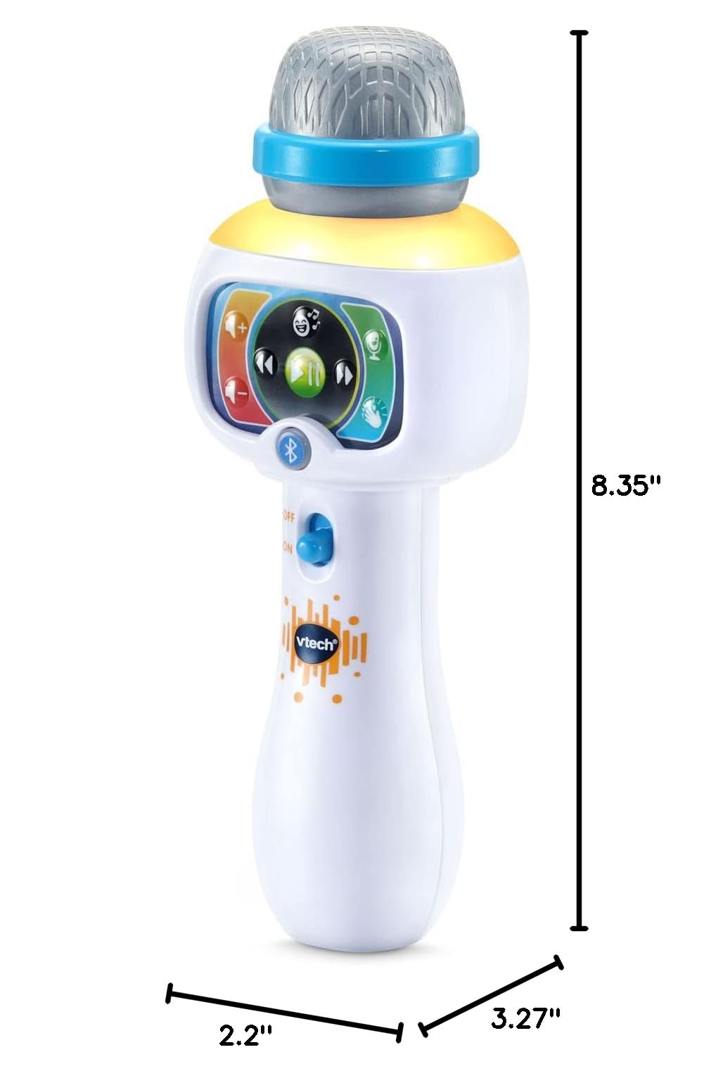 VTech Sing It Out Karaoke Microphone, White