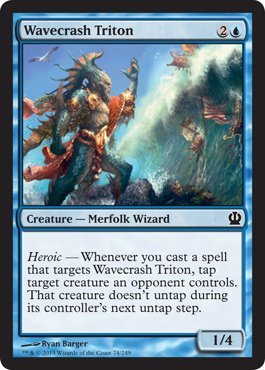 Magic: the Gathering - Wavecrash Triton (74/249) - Theros