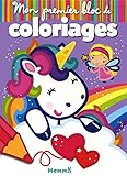 Mon premier bloc de coloriages : Fées et licornes by 