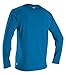 O'Neill Men's Hybrid UPF 50+ Long Sleeve Sun Shirt, Blue, Medium