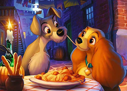 Ravensburger Puzzle 13972 - Disney Susi und Strolch - 1000 Teile Puzzle für Erwachsene und Kinder ab 14 Jahren, Disney… – Bild 3