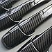 Carbon Fiber Print Door Handle Trim for Ford Edge Fusion Mustang Lincoln MKZ MKX Mazda 2 3 5 6 RX-8 CX-7 CX-9 (Carbon Fiber Print)