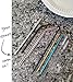 Classic Culture Party Set of 8 Reusable Stainless Steel Drinking Straws - Colorful Metal Straws With Case; Variety of Widths and Lengths, Some Fit Your 30 20 Ounce Yeti Tumbler Lid; Earth Friendly