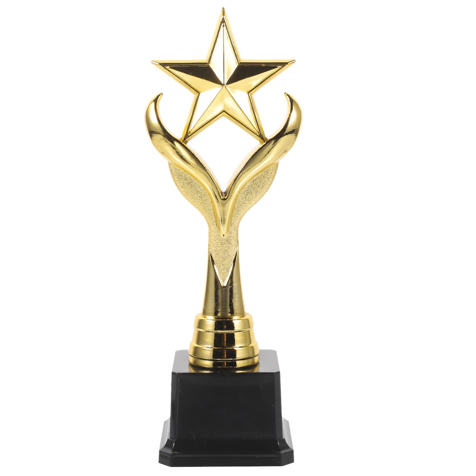 Operitacx Creative Star Trophy for Kids - 11" Gold Award Trophy for Dance, Singing, Sports Competitions - Sturdy Abs Material, Ideal for School Events and Celebrations