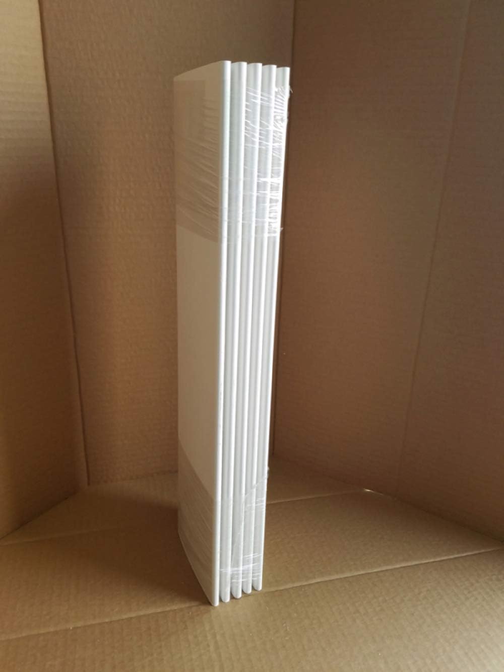 CustomShuttersGuru Louver 5 Pack 4-1/2" x 7/16" x 18-1/2” Basswood -