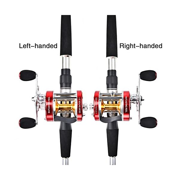 KastKing-Rover-Round-Baitcasting-Reel-No-1-Rated-Conventional-Reel-Carbon-Fiber-Star-Drag-Reinforced-Metal-Body-2016-Rover-RXA-Conventional-Reel-Inshore-and-Offshore-Saltwater-and-Freshwater-Reel-Awar