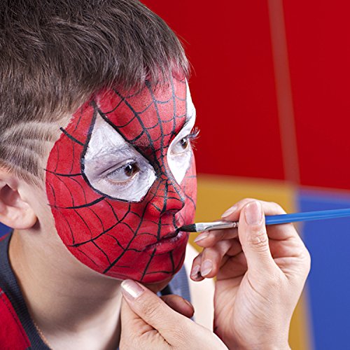 image for Face Paint Kit, Magicfly 16 Colors 50 Stentils Water-Based Face & Body