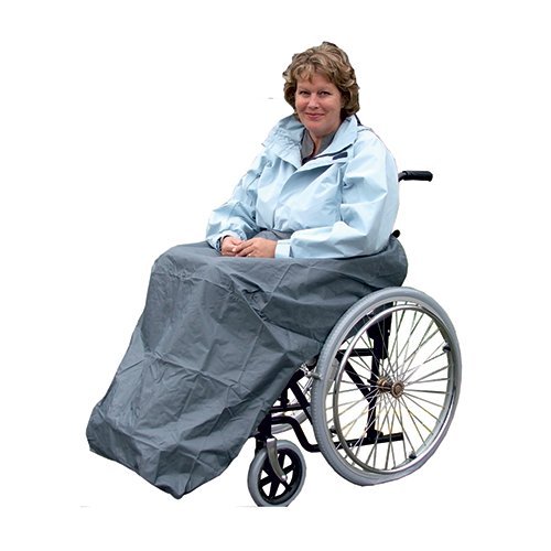 Kozee Komforts Summer Waterproof Leg Cover - Lightweight and Easy-to-Use Leg Protection for Wheelchair and Mobility Scooter Users - Maroon