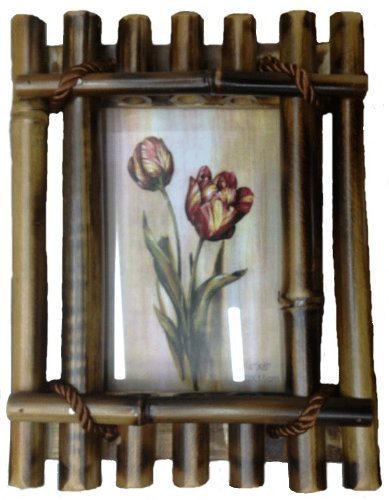 Bilderrahmen GMMH Design 10 Bilderrahmen aus Bambus Holz Foto Galerie