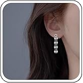 Andelaisi Boho Long Tassel Earrings Silver Tassel Chain Earrings Long Star Fringe Earrings Long Star Tassel Earrings Wedding Chandeliers Long Dangle Earrings for Women