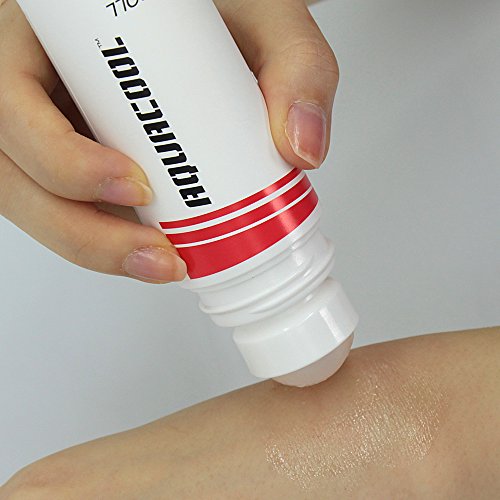 AQUACOOL RED Heat Therapy Pain Relief Gel - Water Based Long Lasting Pain and Inflammation Relieving Hot Therapy3.4oz Roll-On - for Arthritis, Back Pain, Sore Muscles, Joints & Chronic Aches