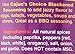 Cajun's Choice Blackened Seasoning - 2.75 oz Jar, All Natural, Low Salt, Gluten-Free - Authentic Louisiana Spice for Fish, Wings & BBQ