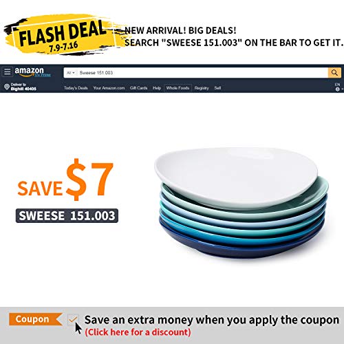 1 Sweese+Porcelain+Stackable+Espresso+Saucers