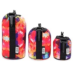 USA Gear FlexARMOR Protective Neoprene Lens Case