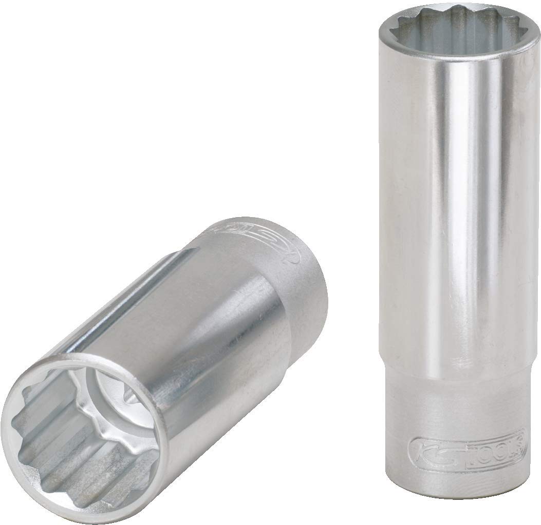KS Tools 917.5329 1/2 Inch 12-Point Deep Socket, Long, 29 mm