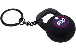 Kettlebell Keychain | Fitness Gym Keyring Pendant | PVC Creative Mini Weight Charm Accessory | Simulation Workout Equipment