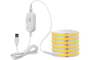 Motion Sensor Light Strip,5V 3ft Rechargeable Lighting | LED Motion Sensor Indoor Lighting | for Staircase Closet Cabinet Sta