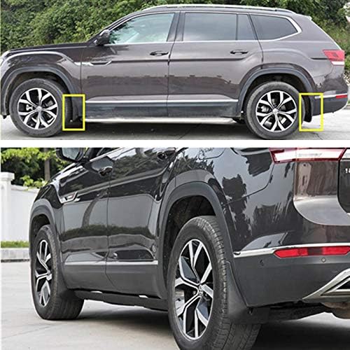 Amazon Com Mud Flaps Kit For 2018 2019 2020 2021 Volkswagen Vw Atlas Mud Splash Guard Front And Rear 4 Pc Set By Topgril Automotive
