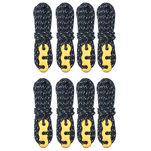 #1 Black - Pack of 8