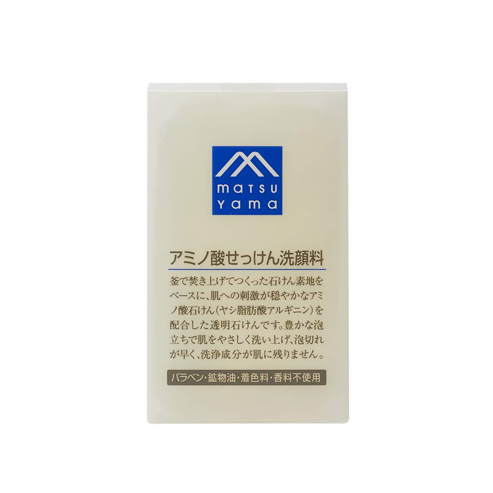 Matsuyama M-Mark Amino Acid Soap Facial Cleanser 90g