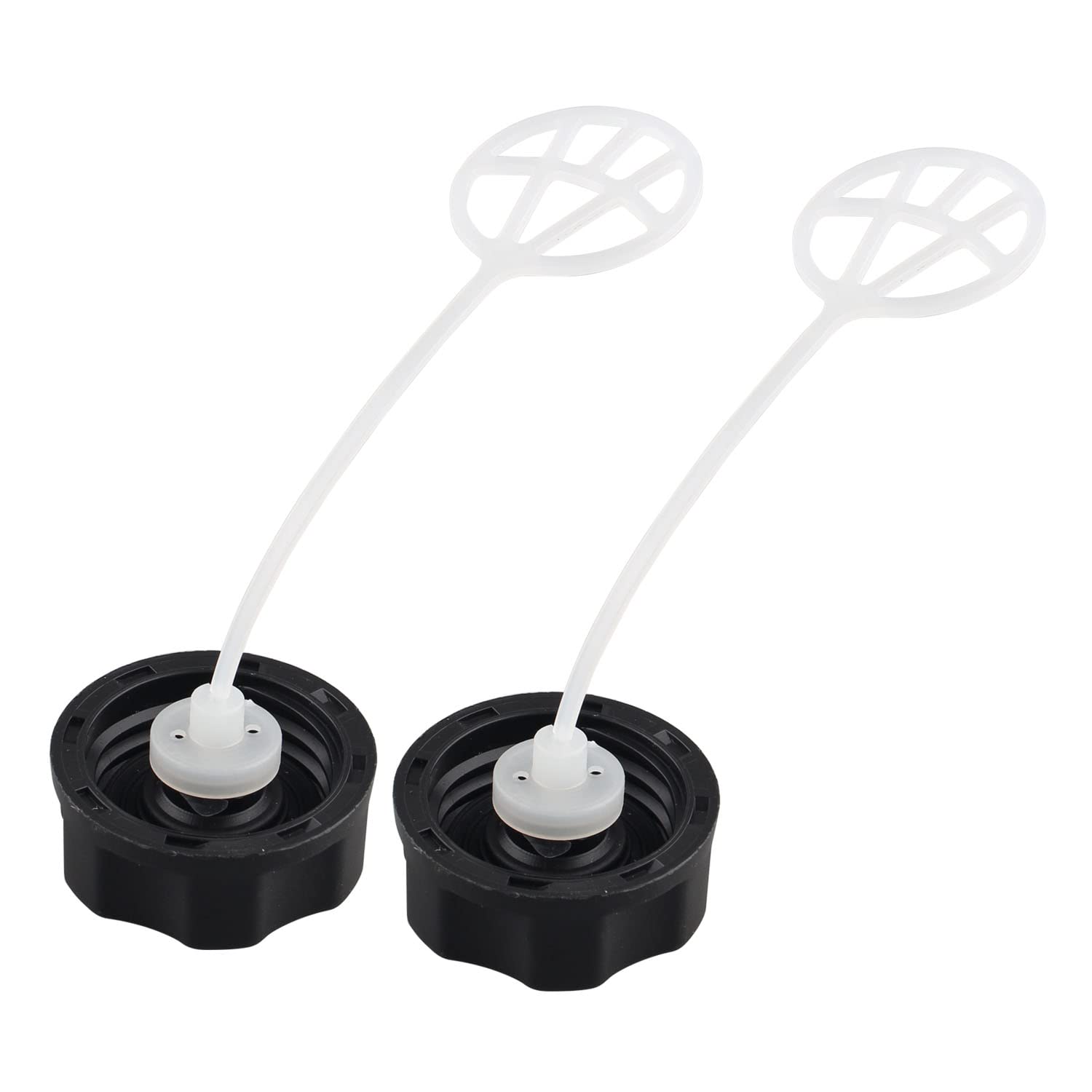 Futheda 2Pcs 33CC 43CC 52CC CG330 CG430 Brushcutter Strimmer Trimmer Grass Brush Cutter Fuel Tank Cap Replacement Compatible with Lawn Mower Grass Trimmer Chainsaw Part