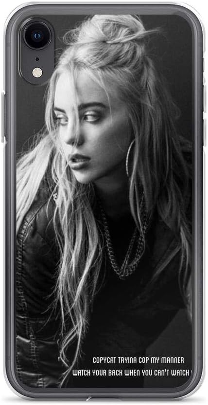 Gryss Compatible with iPhone 6 Plus/6s Plus Case Billie Eilish Music Star Warning BTS Pure Clear Phone Cases Cover