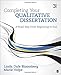 Completing Your Qualitative Dissertation: A Road Map From Beginning to End
