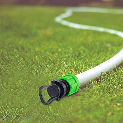 Hotop 12 Pieces 1/2 Inch Irrigation Tubing End Cap Plug Drip Irrigation