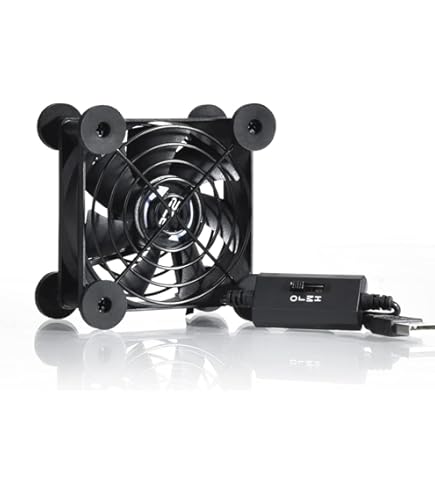 Compact USB Fan For VR Gear, Aquarium, Router, Mauritius