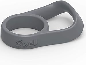 S'well Watter Handle-Grey-Fits 9oz, 17oz, and 25oz Bottles Comfortable Way to Carry Go-Innovative Design and A Flexible Grip (13500-H19-55400)