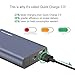 Qualcomm Quick Charge 3.0 Portable Charger, BlitzWolf 9000mAh Dual USB Compact Power Bank Back Support QC2.0 with Apple Fast Charge Tech for Samsung Galaxy S7 Edge, LG G5, HTC 10, SONY, Nexus