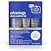 Clean & Clear Advantage Acne Control Kit with Benzoyl Peroxide, Includes Daily Face Wash, Fast Acting Treatment & Hydrating Gel Moisturizer for Acne-Prone Skin, Oil-Free & Non-Comedogenic, 3 piece