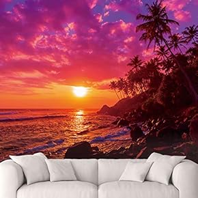 signwin Wall Mural Beach and Blue Sea View...