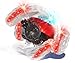 Mindscope Turbo Twisters Orange 27 MHz Bright LED Light Up Stunt RC Remote Control Vehicle