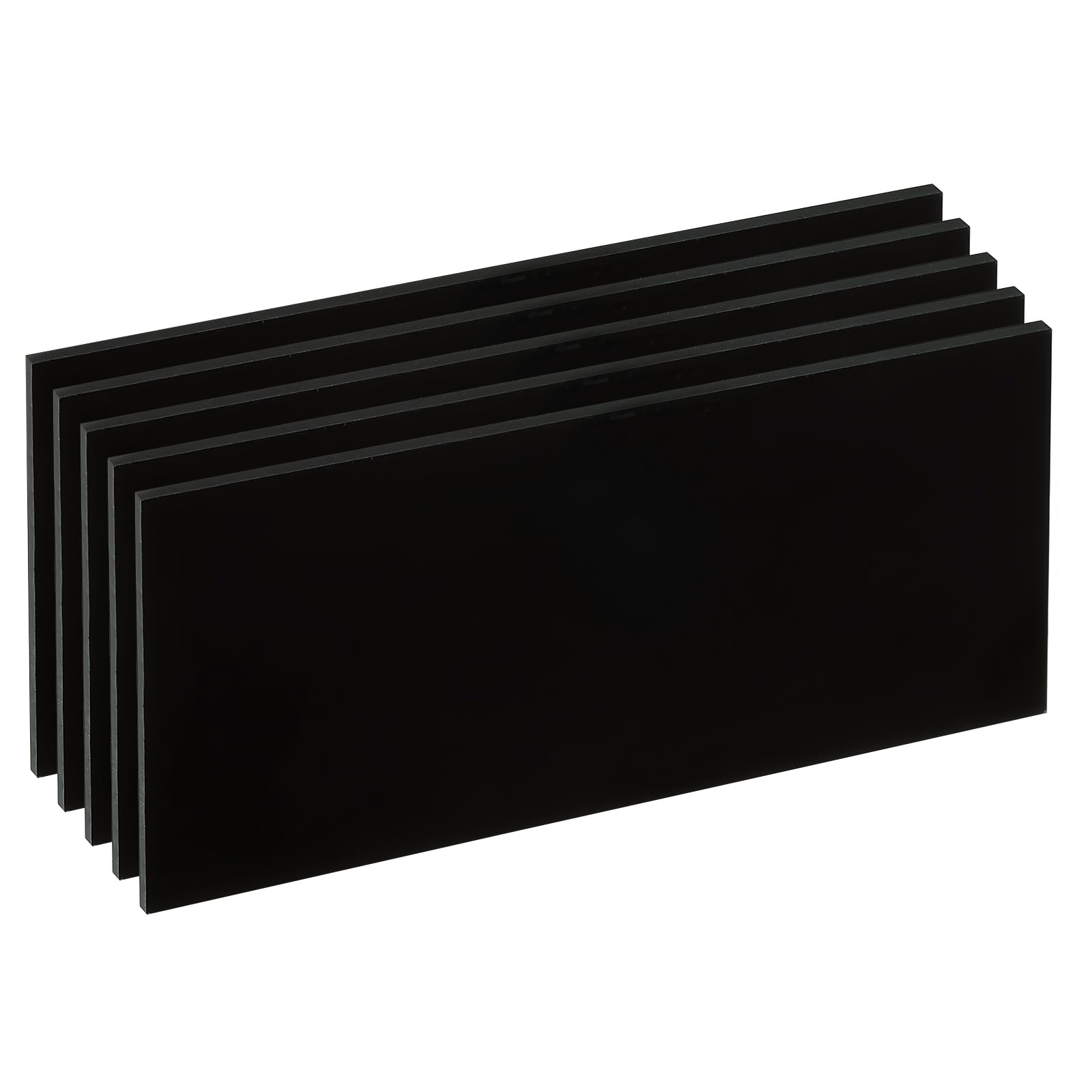 PATIKIL Welding Len Shade 10 Glass 4.25"x 2", 5 Pack Hardened Glass Black Darkening Filter Plates Covers Replacement for Weld Helmet Hood