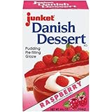 Junket Danish Dessert Raspberry 4.75 Oz(Pack of 2)