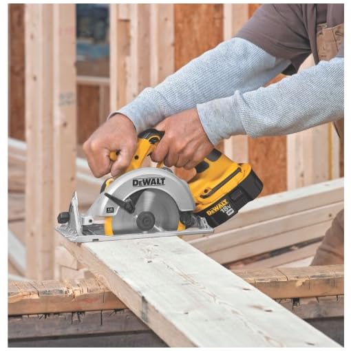 Dewalt Bare Tool Dc390b 6 12 Inch 18 Volt Cordless Circular Saw Tool Only No Battery