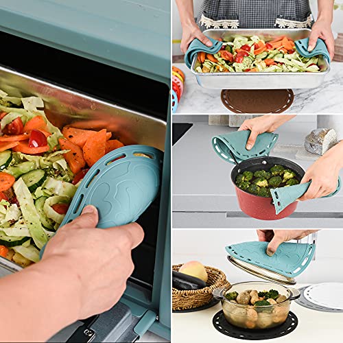 Smithcraft Silicone Trivets Mats Big Round Silicon Pad for Hot Dishes