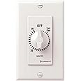 Intermatic SW30MWK 30-Minute Spring Wound Timer, White - Energy-Saving Control for Lights and Appliances - Easy Installation and Operation